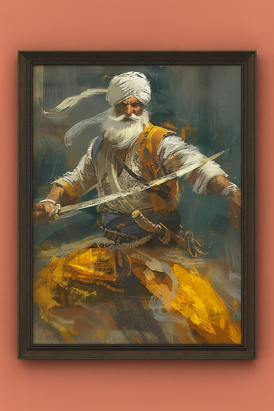 Sikh Warrior – Spirit of Courage & Valor